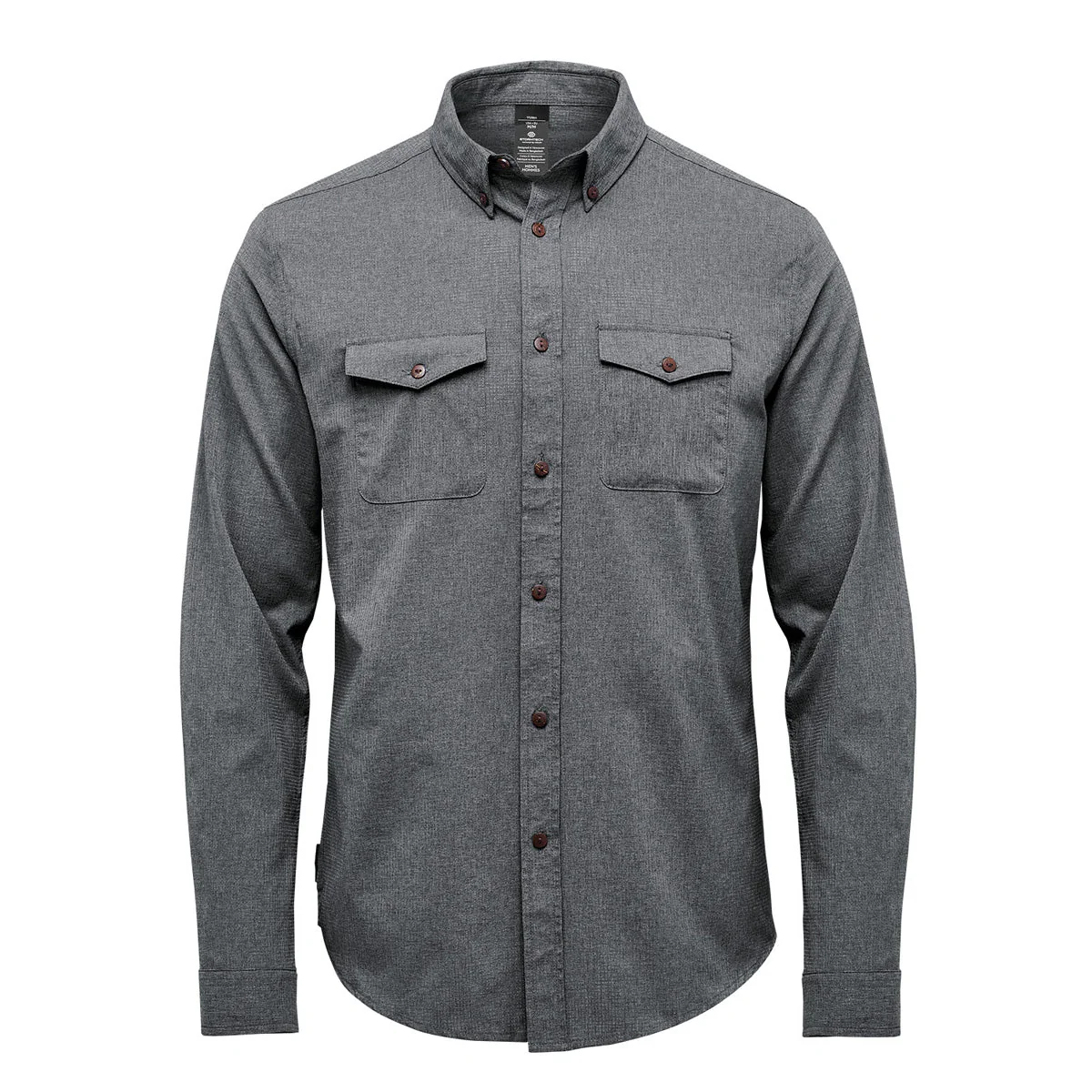 Men's Azores Quick Dry L/S Shirt - QRT-2 - Image 8