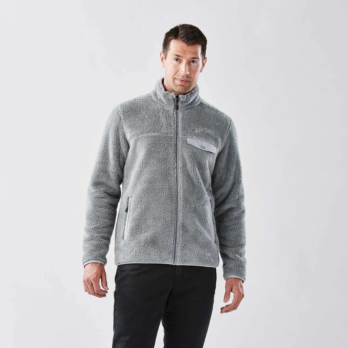 Men's Bergen Sherpa Fleece Jacket - DLX-1
