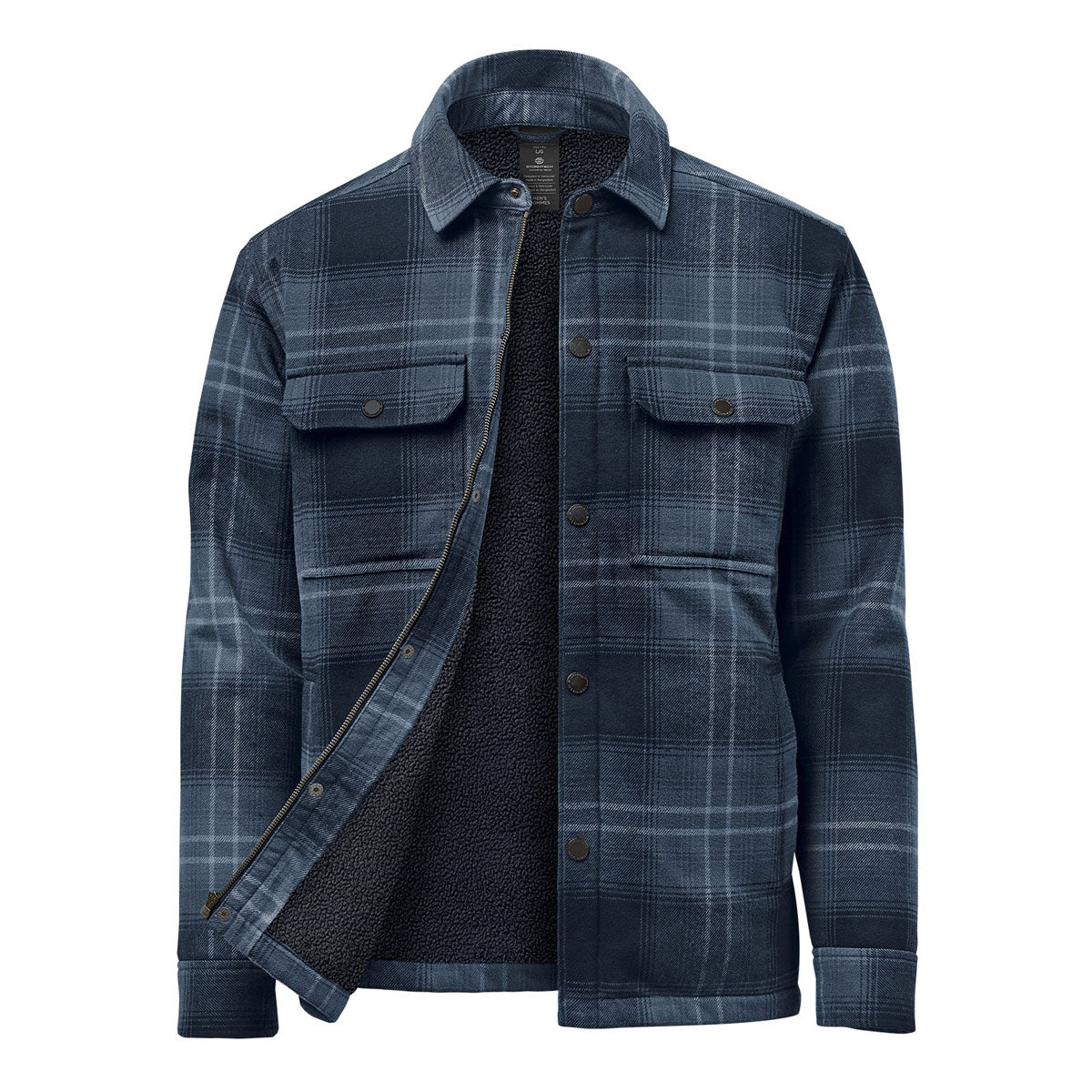 Men's Highland Sherpa Lined Plaid Jacket - CJK-1M - Image 3