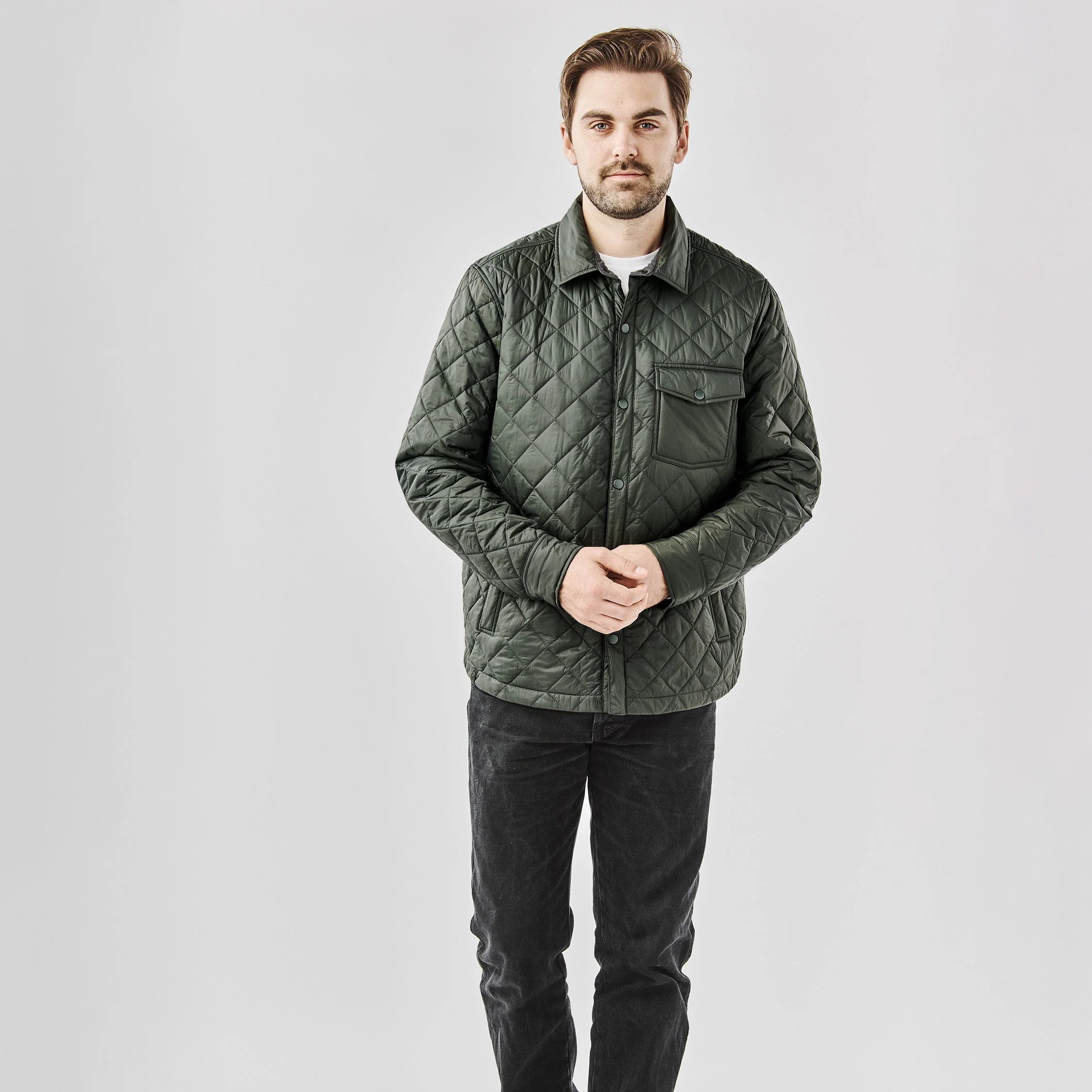 Men's Tundra Quilted Shacket - TRX-6M