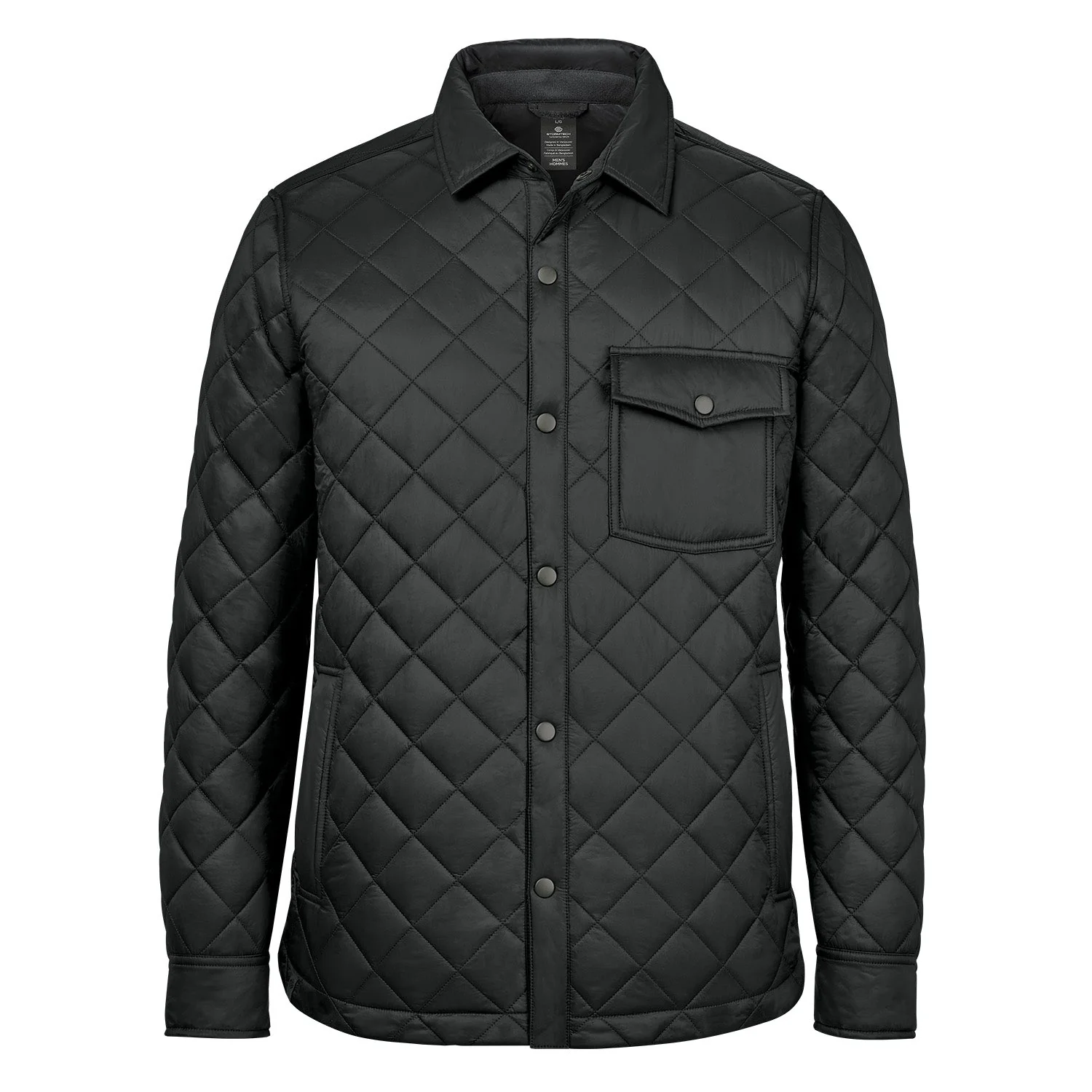 Men's Tundra Quilted Shacket - TRX-6M - Image 6