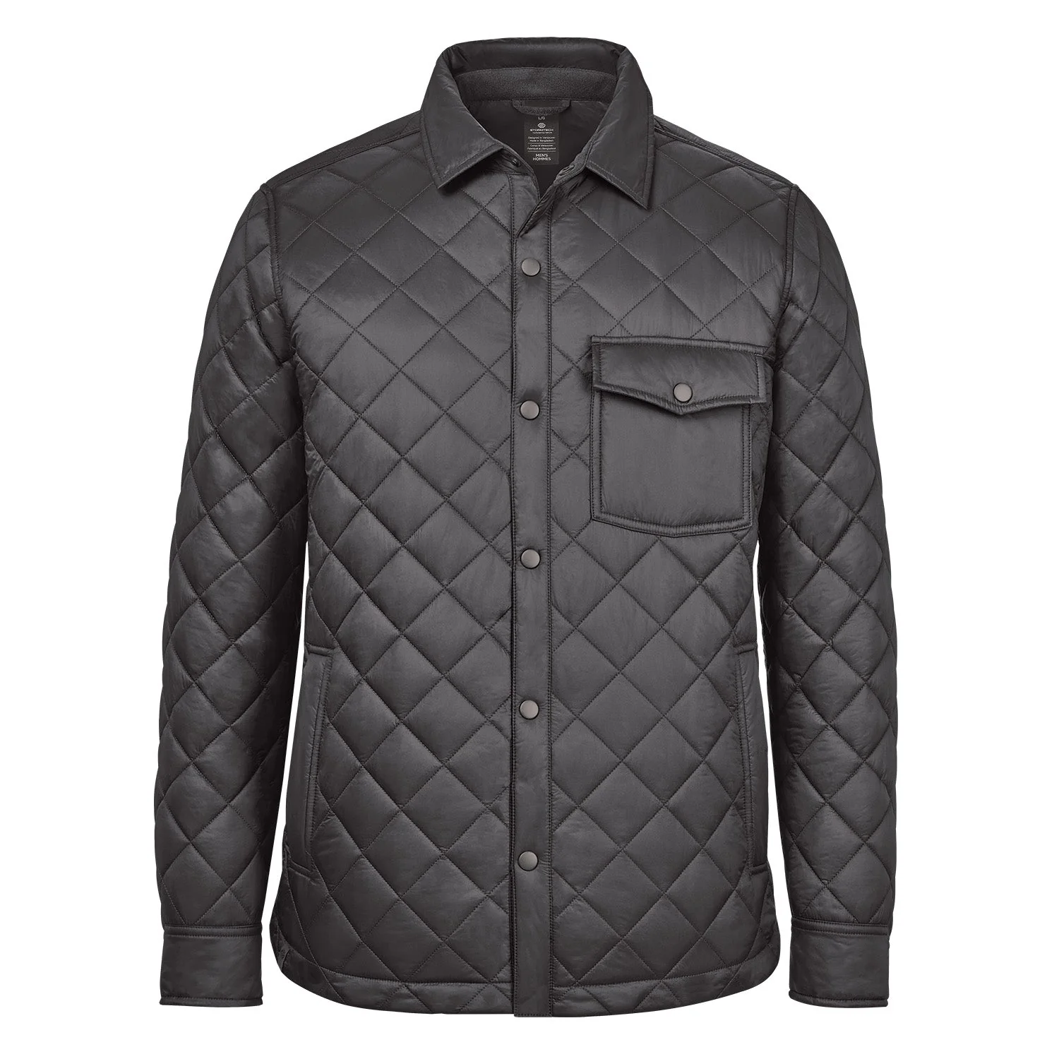 Men's Tundra Quilted Shacket - TRX-6M - Image 7