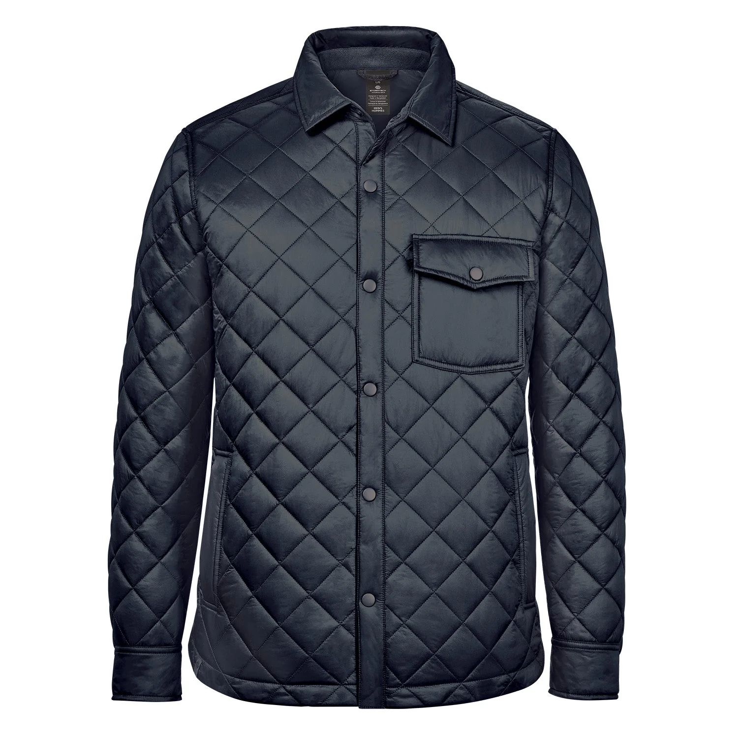 Men's Tundra Quilted Shacket - TRX-6M - Image 8