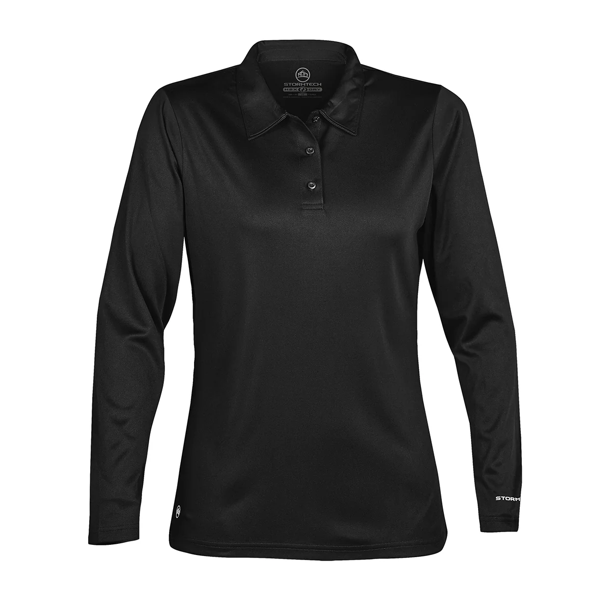 Women's Apollo H2X-DRY L/S Polo Final Sale - LPS-1W - Image 2