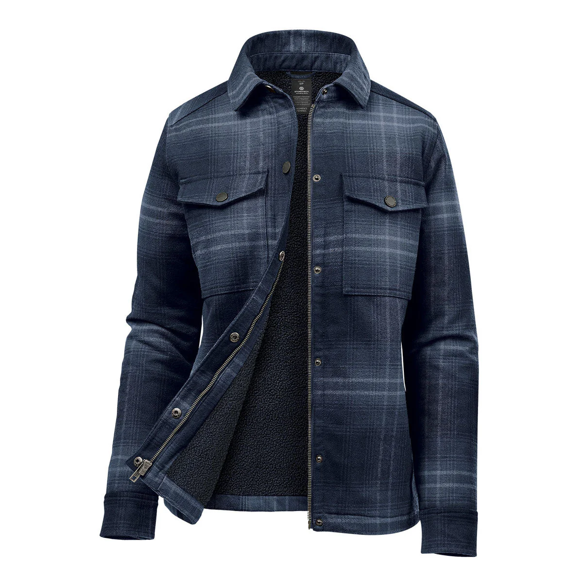 Women's Highland Sherpa Lined Plaid Jacket - CJK-1W - Image 3